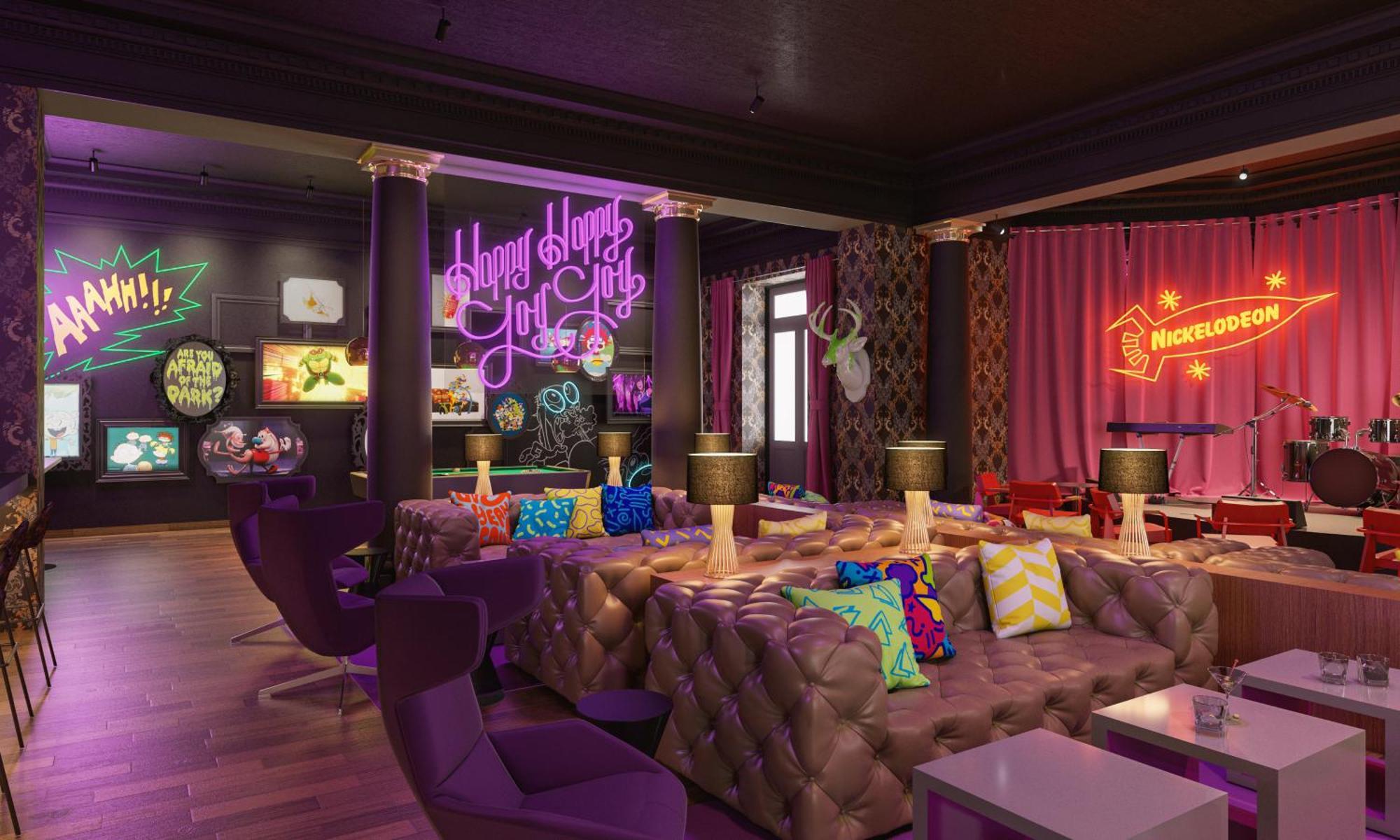 Nickelodeon Hotels & Resorts Пунта Кана Екстериор снимка Interior of the restaurant